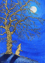 Load image into Gallery viewer, Moon Shadow Original Painting By Eleanor Ludgate
