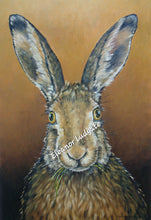 Load image into Gallery viewer, Startled Hare Limited Framed Print by Eleanor Ludgate
