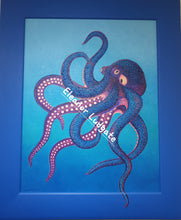 Load image into Gallery viewer, Beautiful Octopus Original Oil Painting
