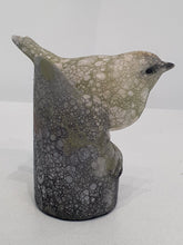 Load image into Gallery viewer, Goldcrest on post by Michelle Hall
