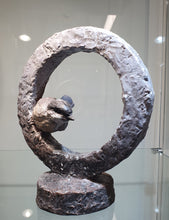 Load image into Gallery viewer, Coal tit on a ring by Marie anne hall
