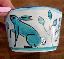 Load image into Gallery viewer, Hare painted bowl by Emma Macfadyen
