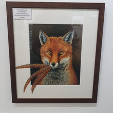 Load image into Gallery viewer, It wasn&#39;t me! Signed framed print with painted mount
