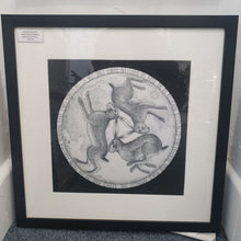 Load image into Gallery viewer, Moon Hares Running Limited framed Print
