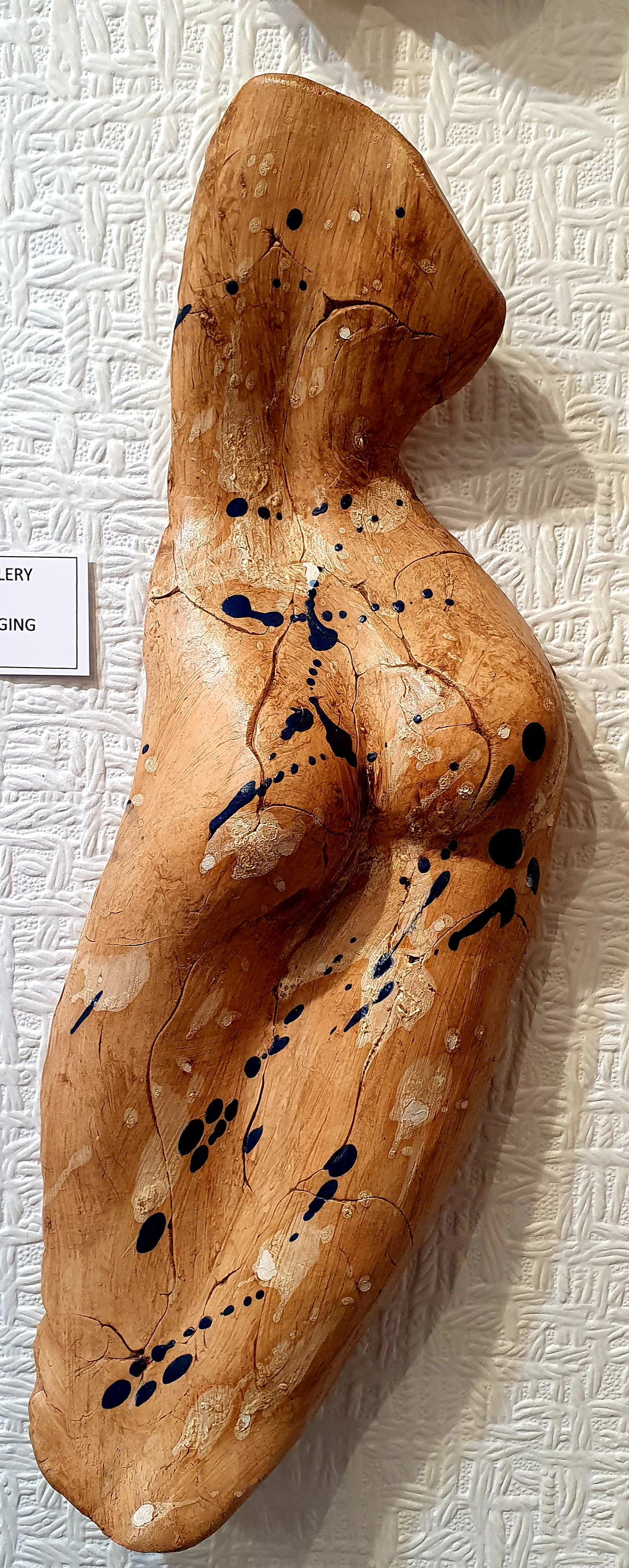 SA! hanging figurative sculpture by Sophie Howard