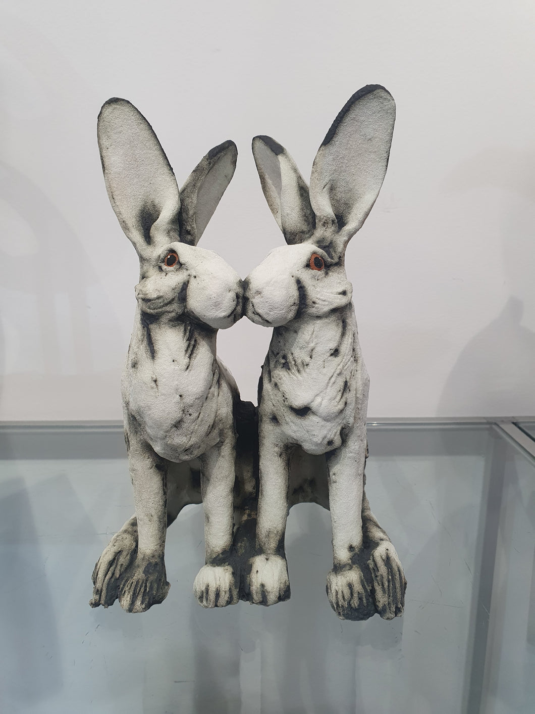 Loving hares by Sally Gardiner