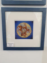 Load image into Gallery viewer, Moon Hares Framed print
