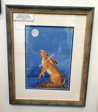 Load image into Gallery viewer, Hare and the Moon Original Framed Painting
