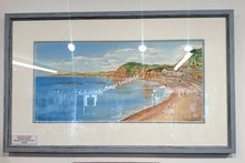 Load image into Gallery viewer, Sidmouth looking west large framed Original
