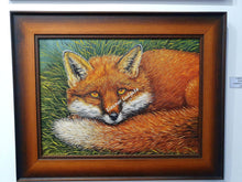 Load image into Gallery viewer, Patient Fox Original Painting

