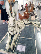 Load image into Gallery viewer, Simon ceramic hare by Sally Gardiner
