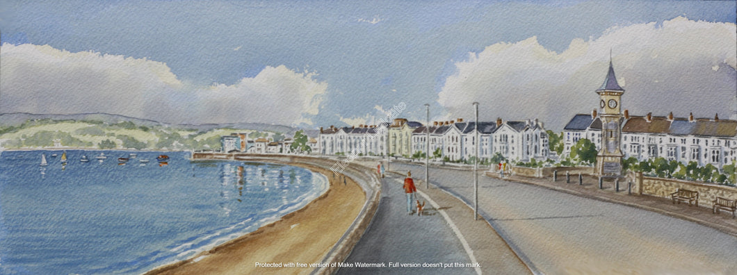Exmouth Original Painting by Eleanor Ludgate