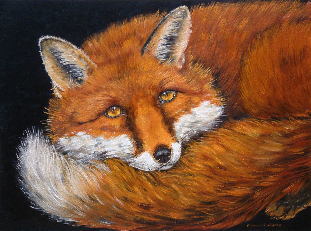 A Foxy tale! signed limited print