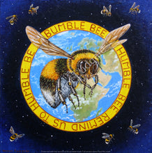 Load image into Gallery viewer, Bumble bee signed print

