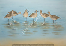 Load image into Gallery viewer, Curlews signed LTD framed print limited
