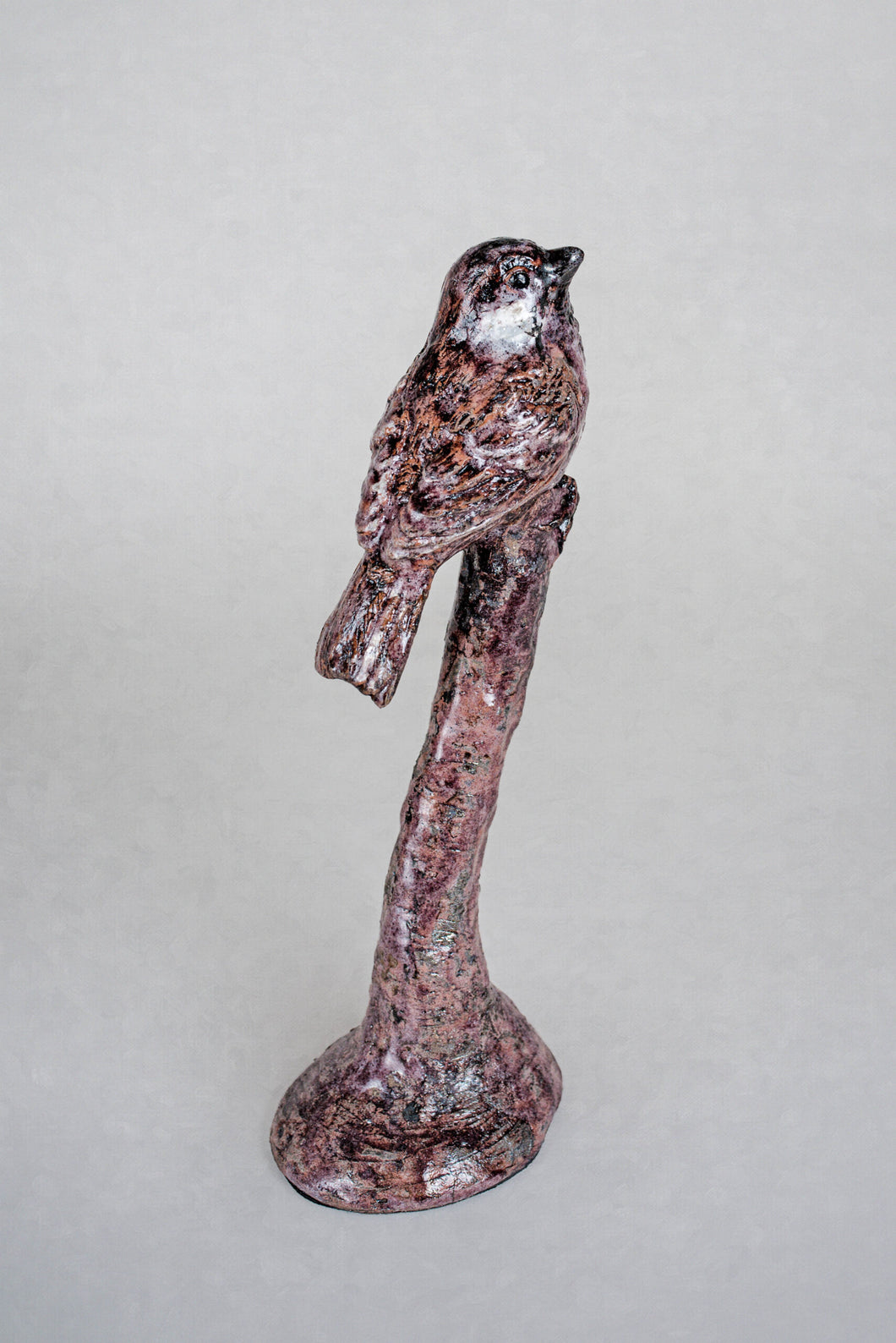 Sparrow on post by Rachel Slade