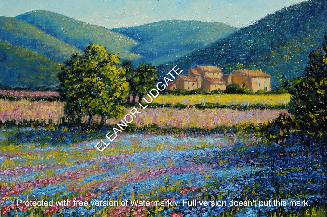 Printemps En Provence Original painting