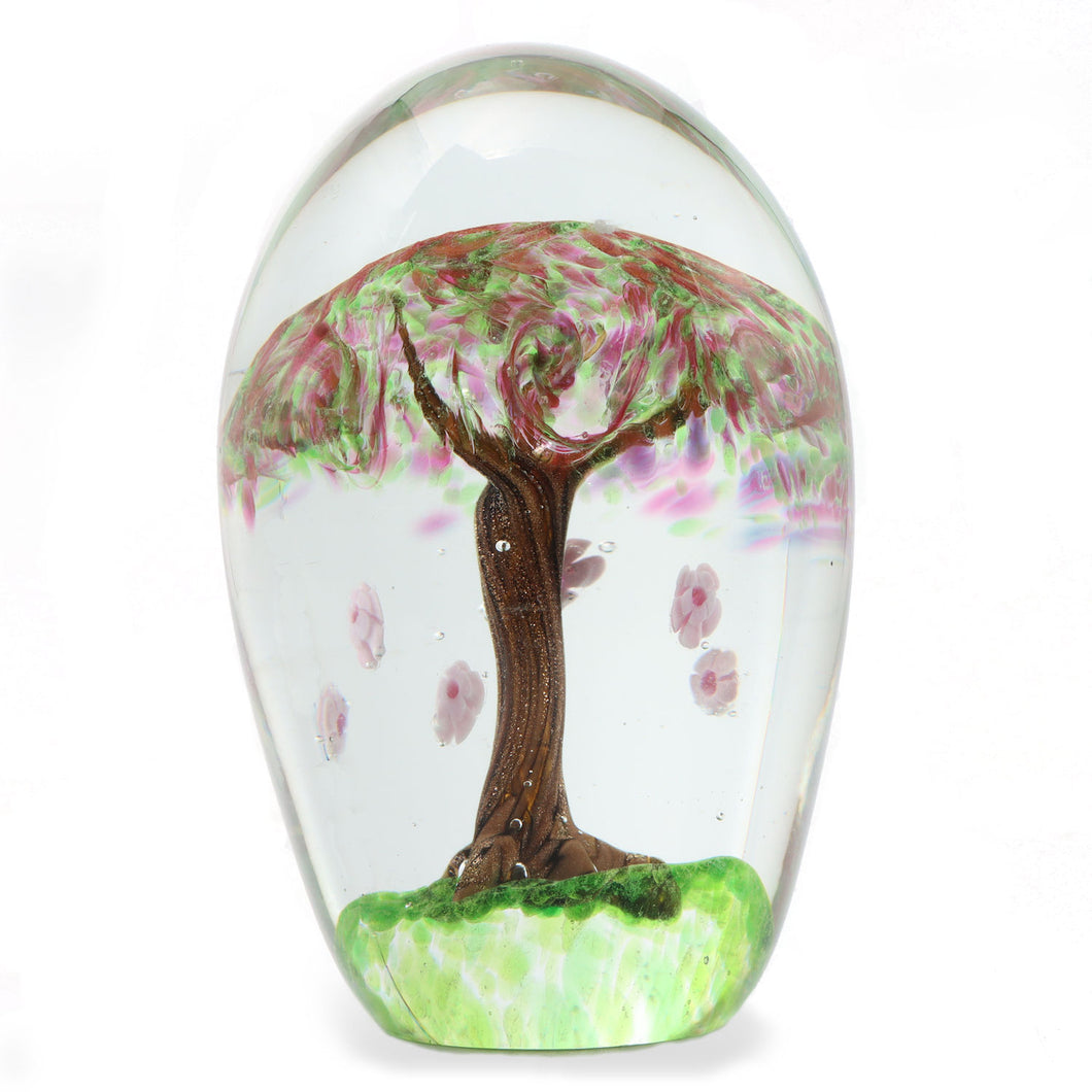 Green Tree Paperweight