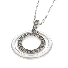 Load image into Gallery viewer, Classique 2 Circle Pendant And Chain
