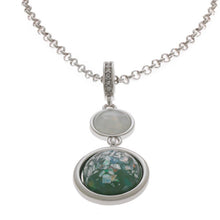 Load image into Gallery viewer, Fashion-Iconic Round Opal Effect Double Drop
