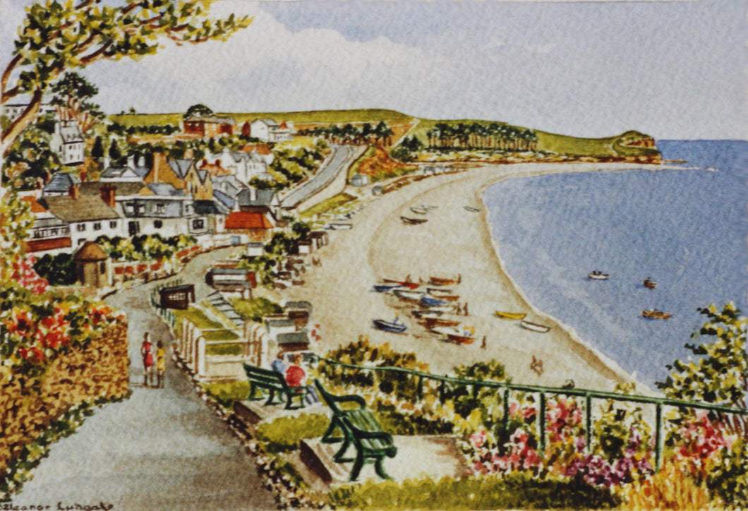 Budleigh Salterton Framed print