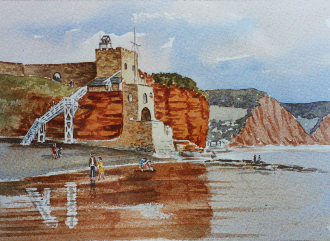 Jacobs Ladder signed Framed print