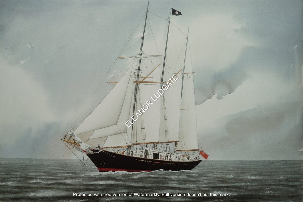 Malcolm Miller Tall Ship Framed print