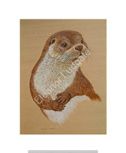 Load image into Gallery viewer, Otter signed print
