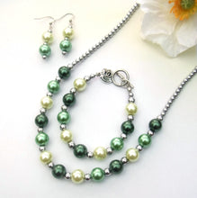 Load image into Gallery viewer, Miracle beads and haematite earrings
