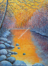Load image into Gallery viewer, Winter Glow Original Oil Painting By Eleanor Ludgate
