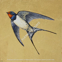 Load image into Gallery viewer, The First swallow framed print
