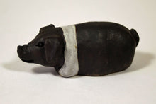 Load image into Gallery viewer, A Small Saddleback Stoneware Pig
